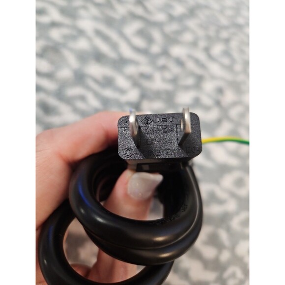 Linetek Grounded Power Cord for PC/Monitor North America/Japan 3ft - Picture 4 of 5